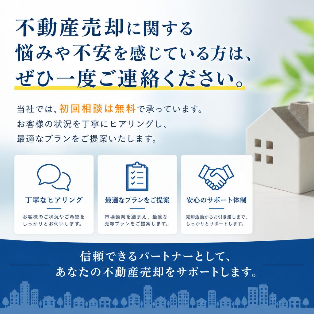 まずは無料相談へ！