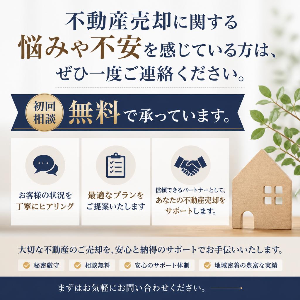 まずは無料相談へ！