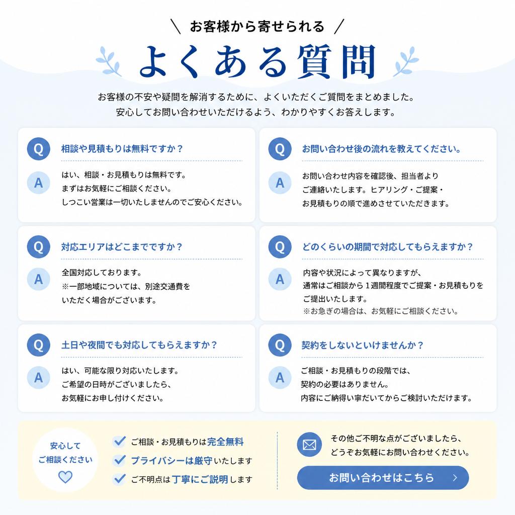 よくある質問
