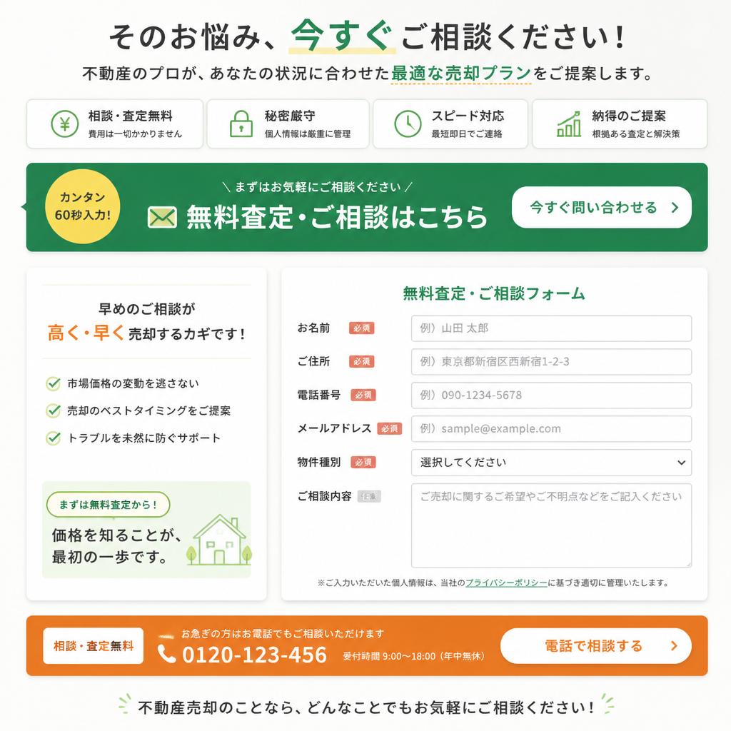 今すぐご相談を！