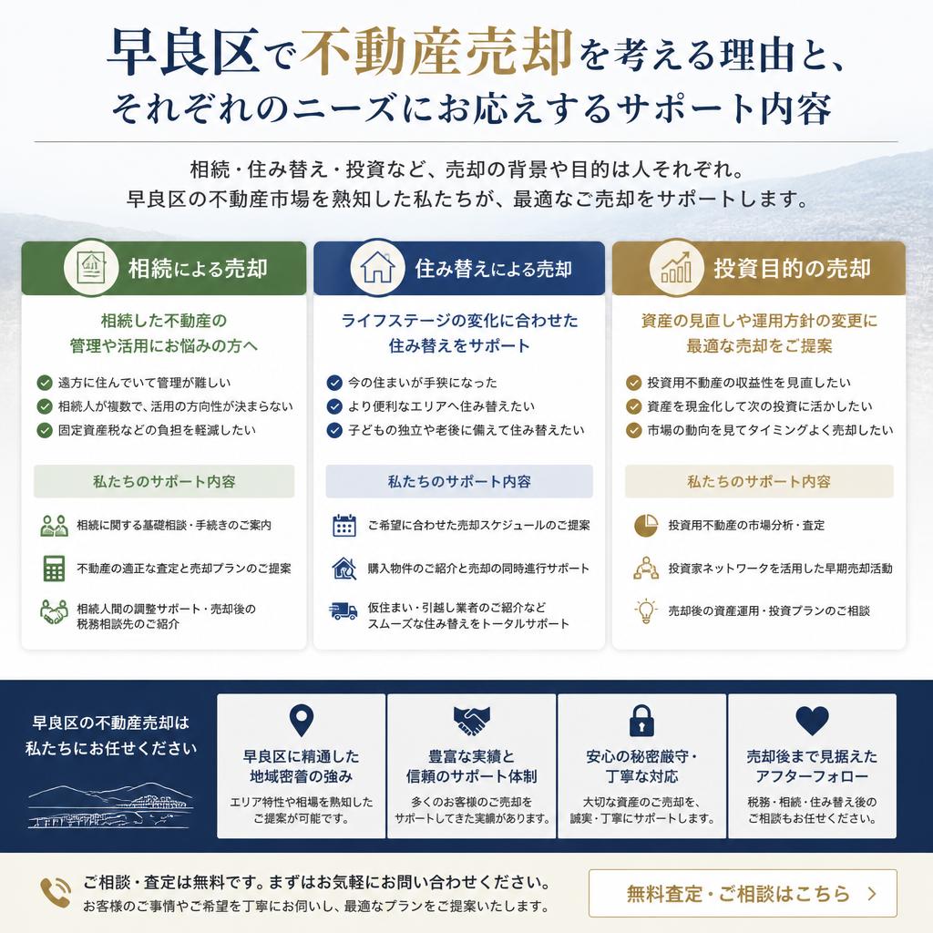 2. 売却を考える理由