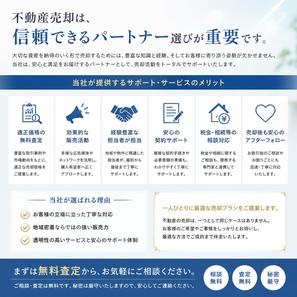 まとめ：早良区での不動産売却は頼れる私たちにお任せ！
