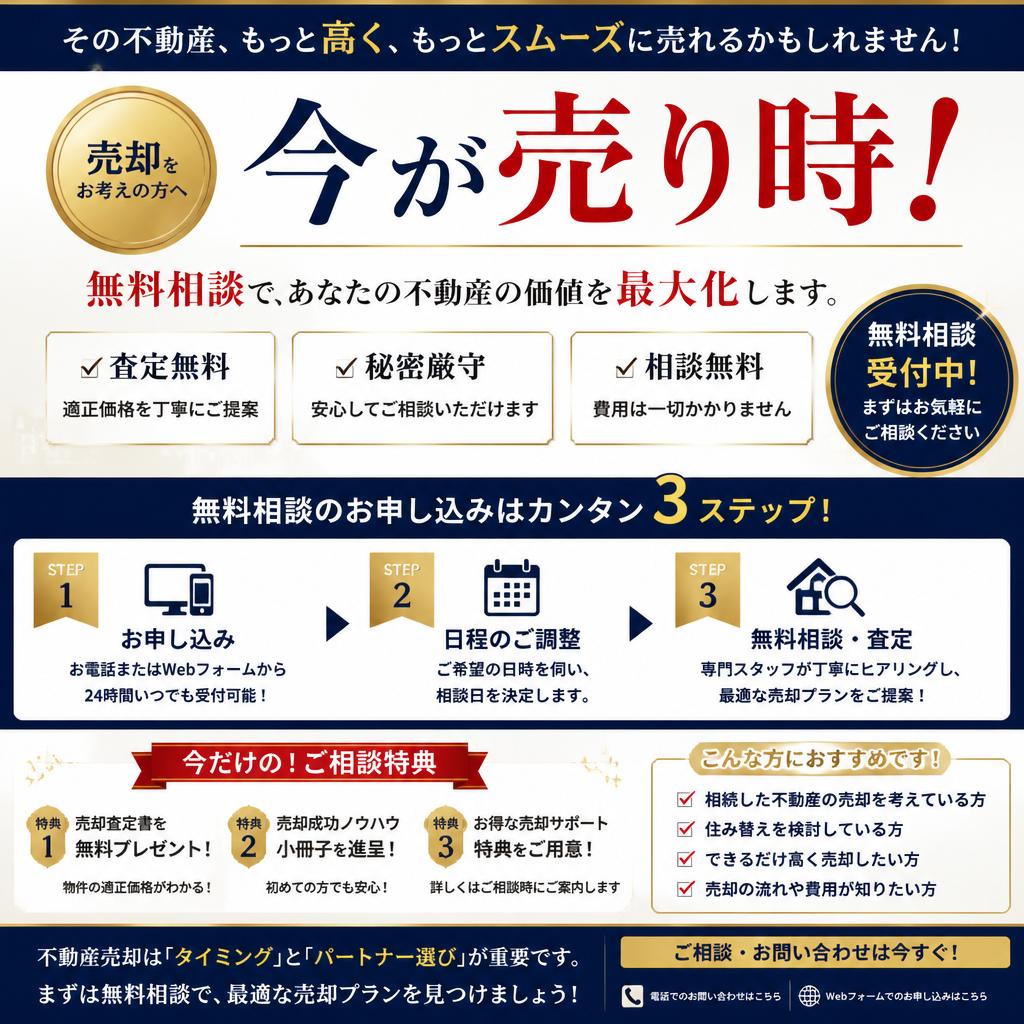 今すぐ無料相談を！