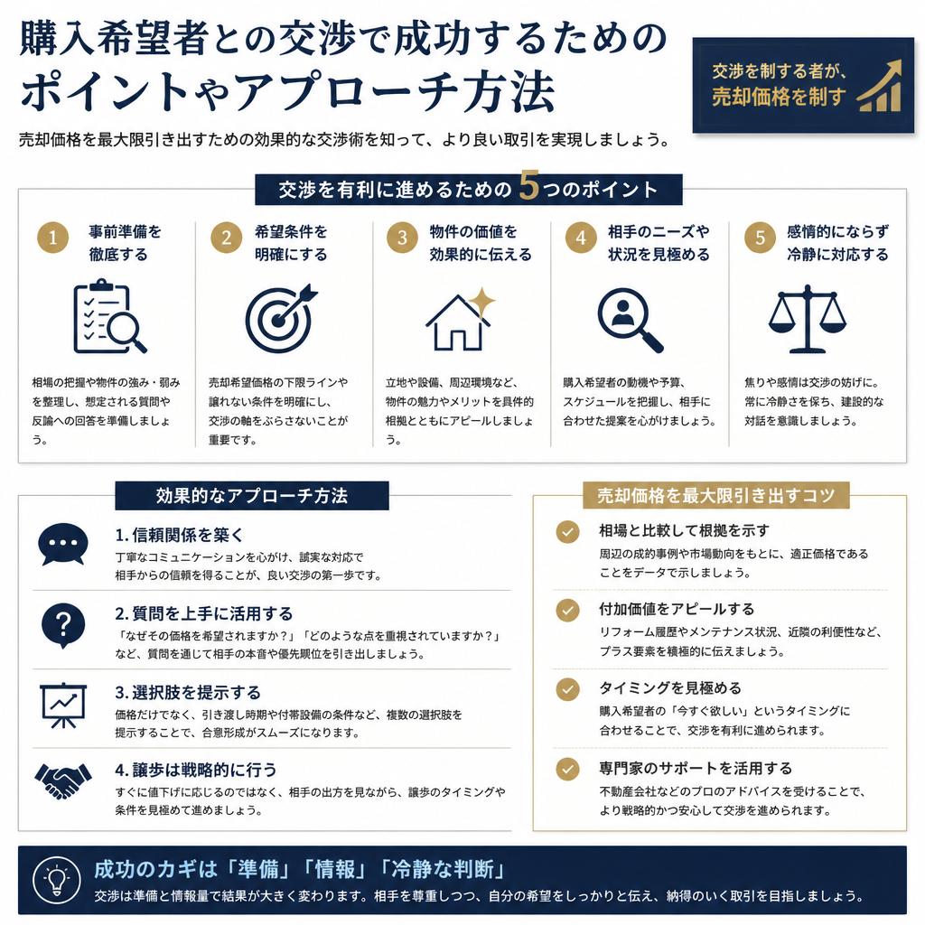 購入希望者との交渉術