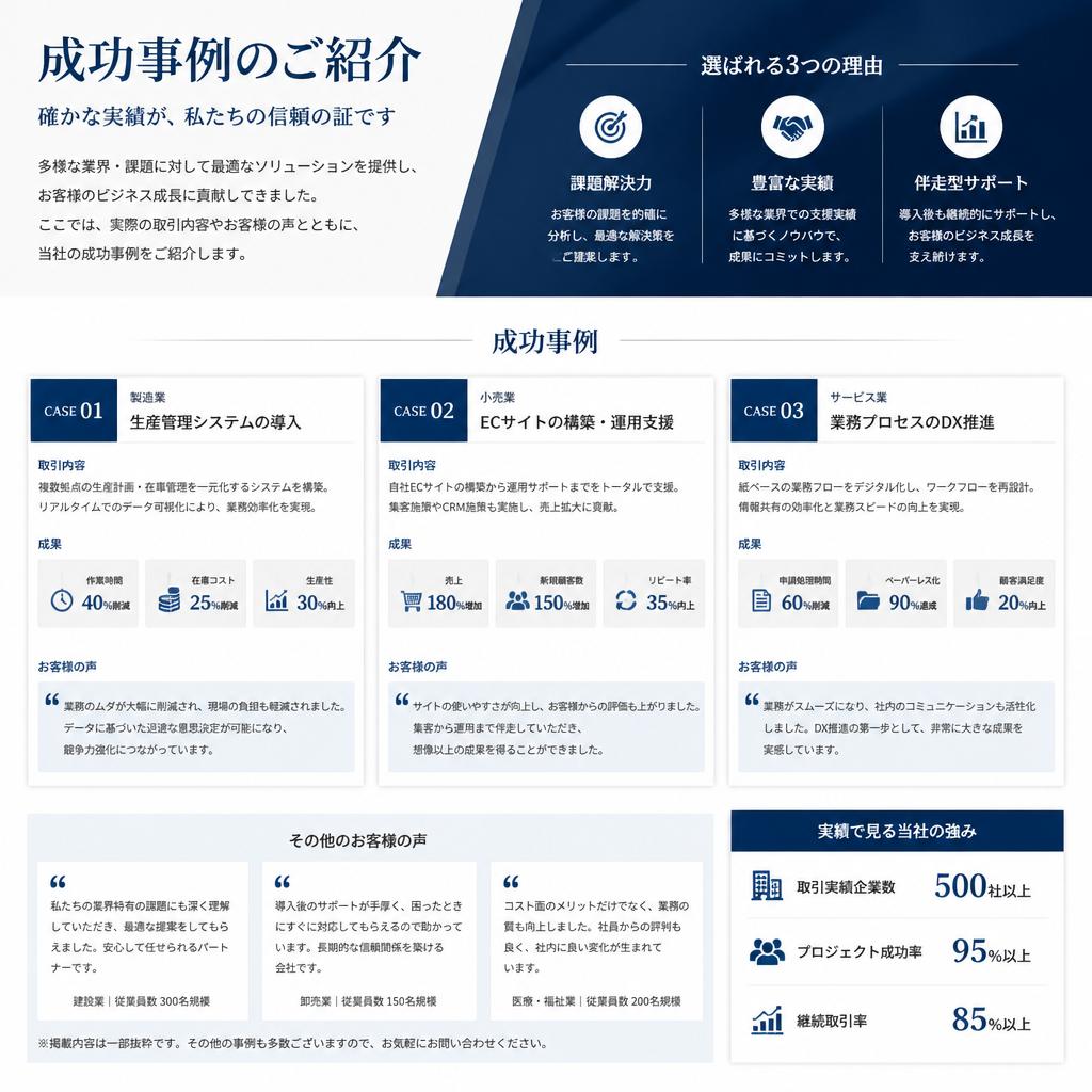 実績紹介