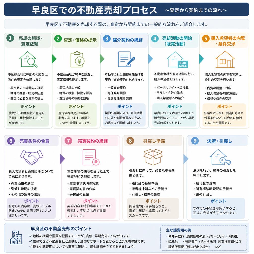 不動産売却の流れ