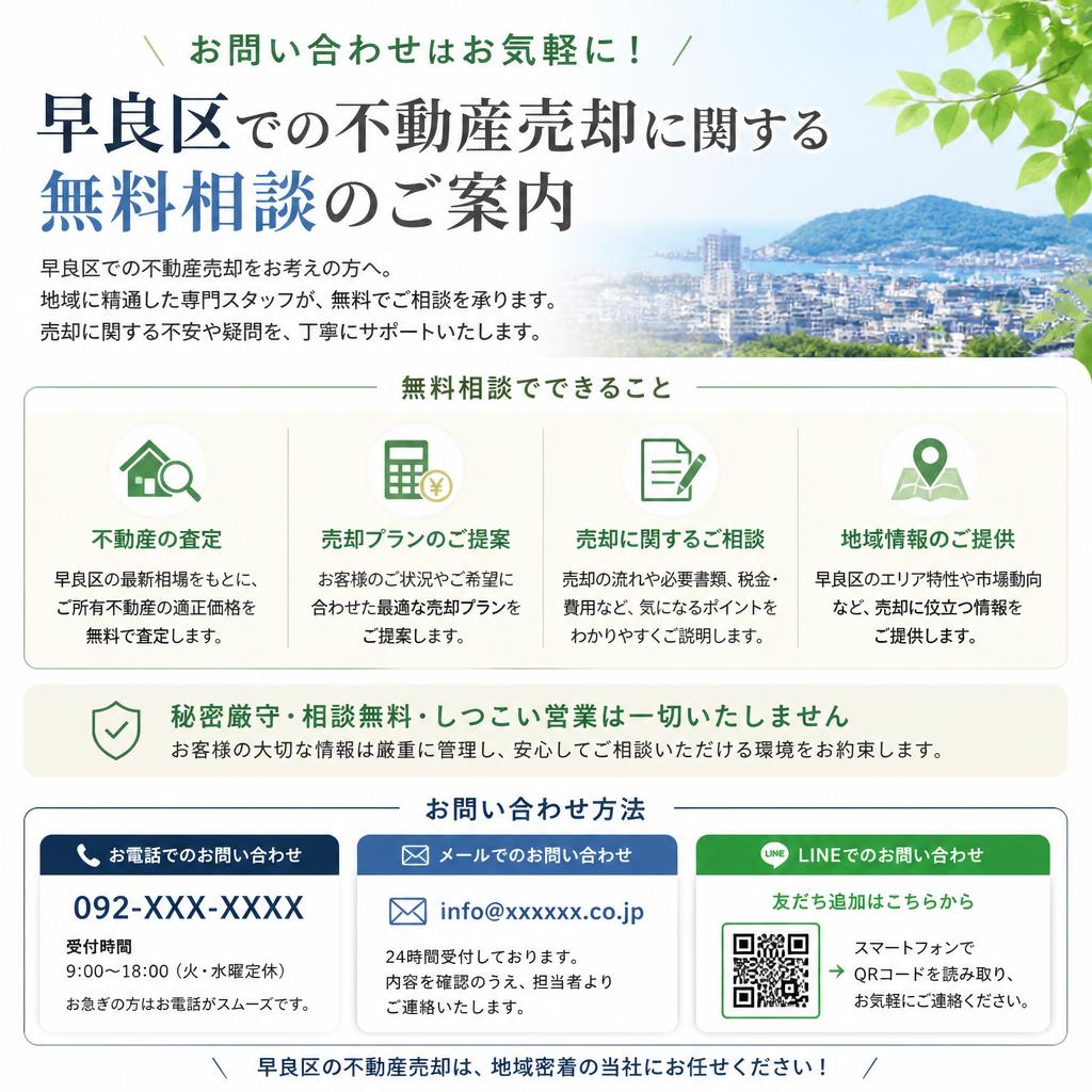 まずは無料相談から！