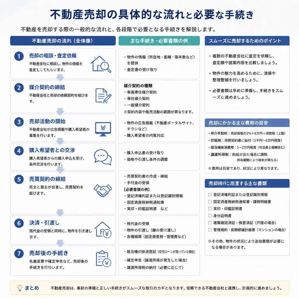 売却の流れ