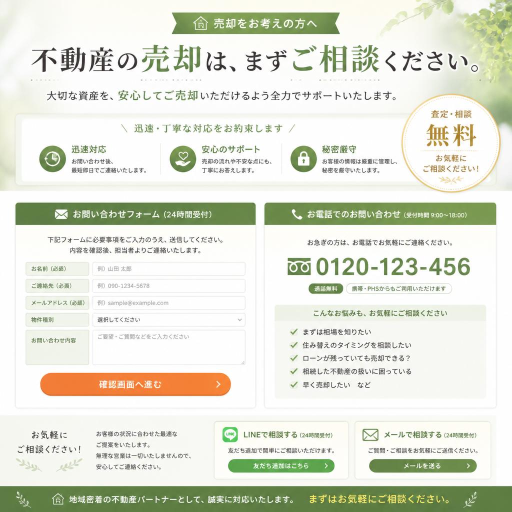 今すぐコンタクトを！